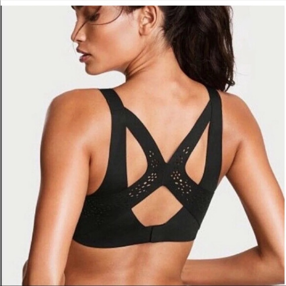 (34B) Victoria’s Secret Victoria Sport Angel Max Black Sports Bra - Picture 9 of 12
